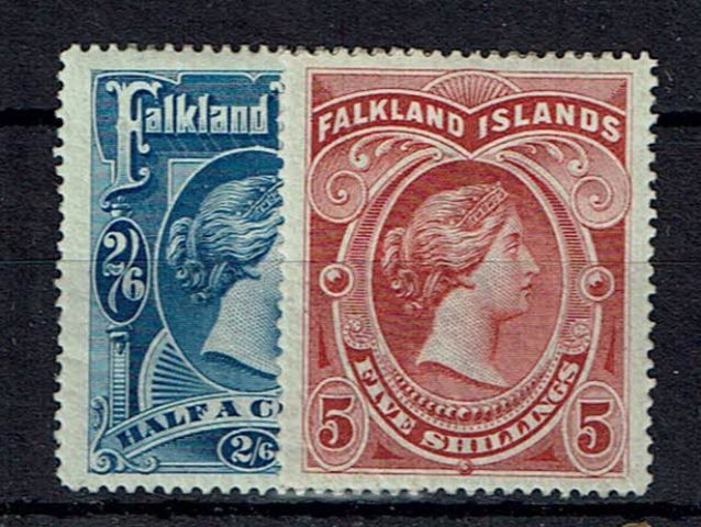 Image of Falkland Islands SG 41/2 MM British Commonwealth Stamp